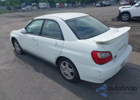 2002 Subaru Impreza Wrx from USA, damaged, VIN JF1GD29652G511368